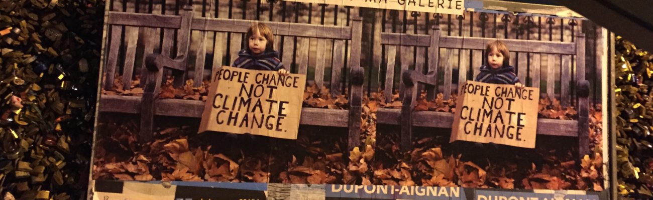 People Change Not Climate Change